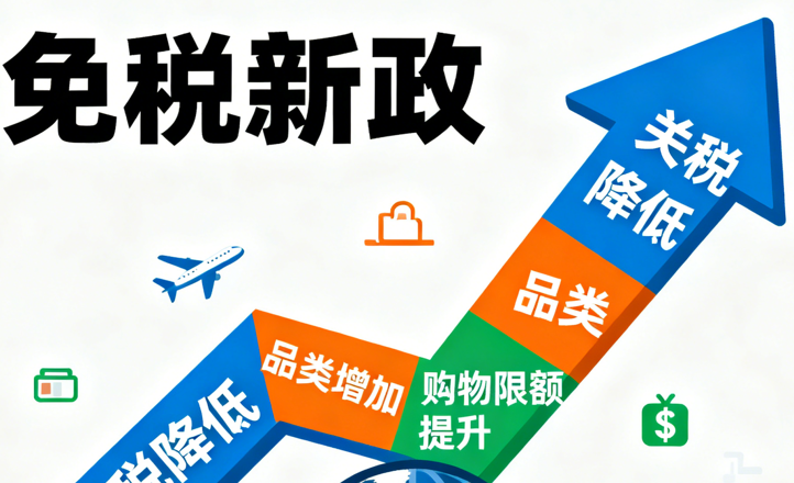 2025免税新政全面升级：国货出海新机遇，品类扩张红利来袭