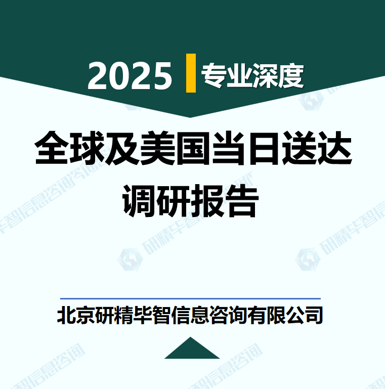 全球及美国当日送达行业数据及市场调研分析报告