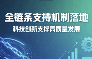 全链条支持机制落地科技创新支撑高质量发展