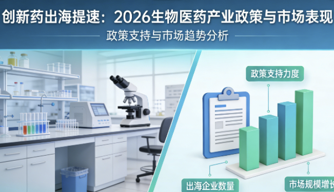 创新药出海提速：2026生物医药产业政策与市场表现